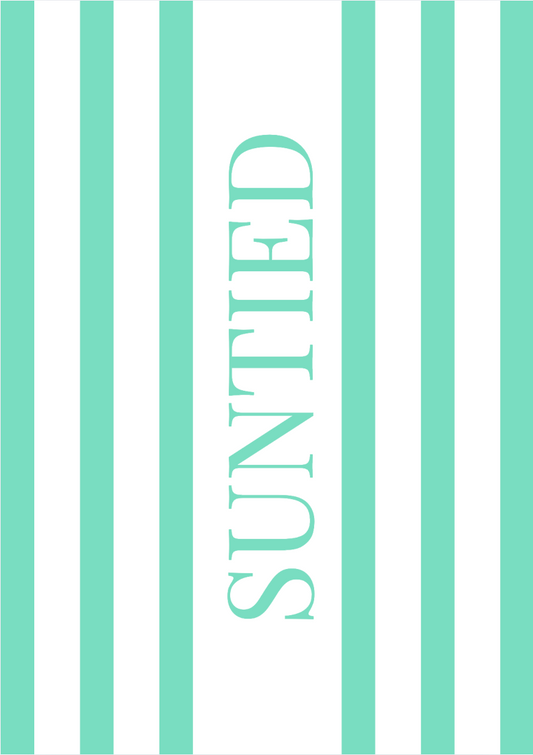 Aquamarine Stripes